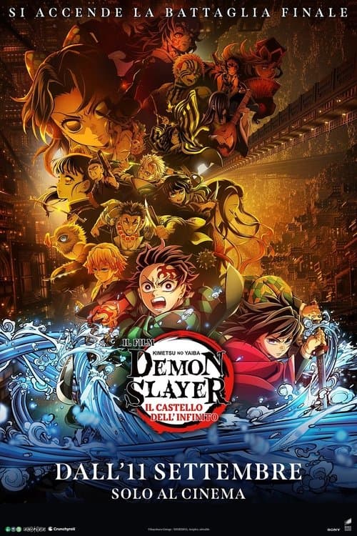 Poster di Demon Slayer: Il Castello dell'Infinito - Parte 1